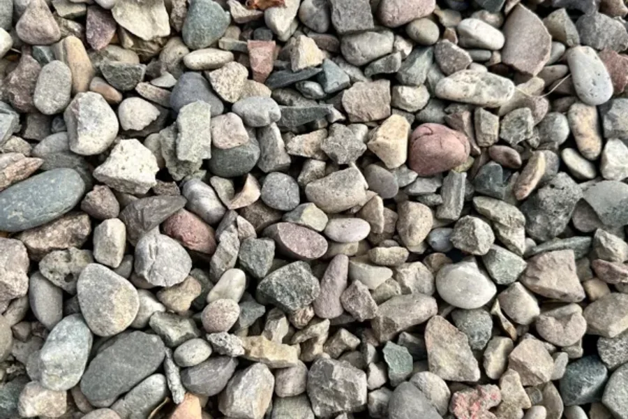 Example of drainage rock