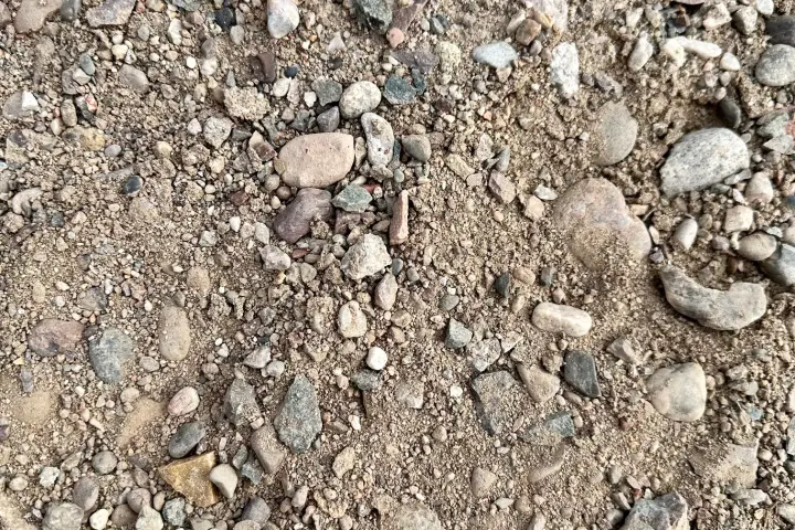 Driveway Gravel material example