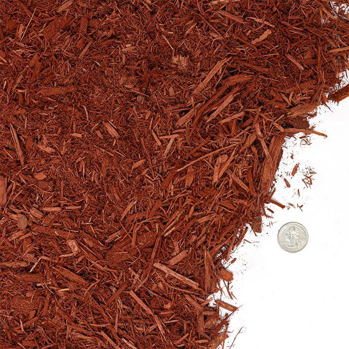 Shredded Red Mulch material reference