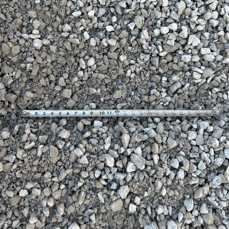 Crushed Stone — 3/4 inch material reference