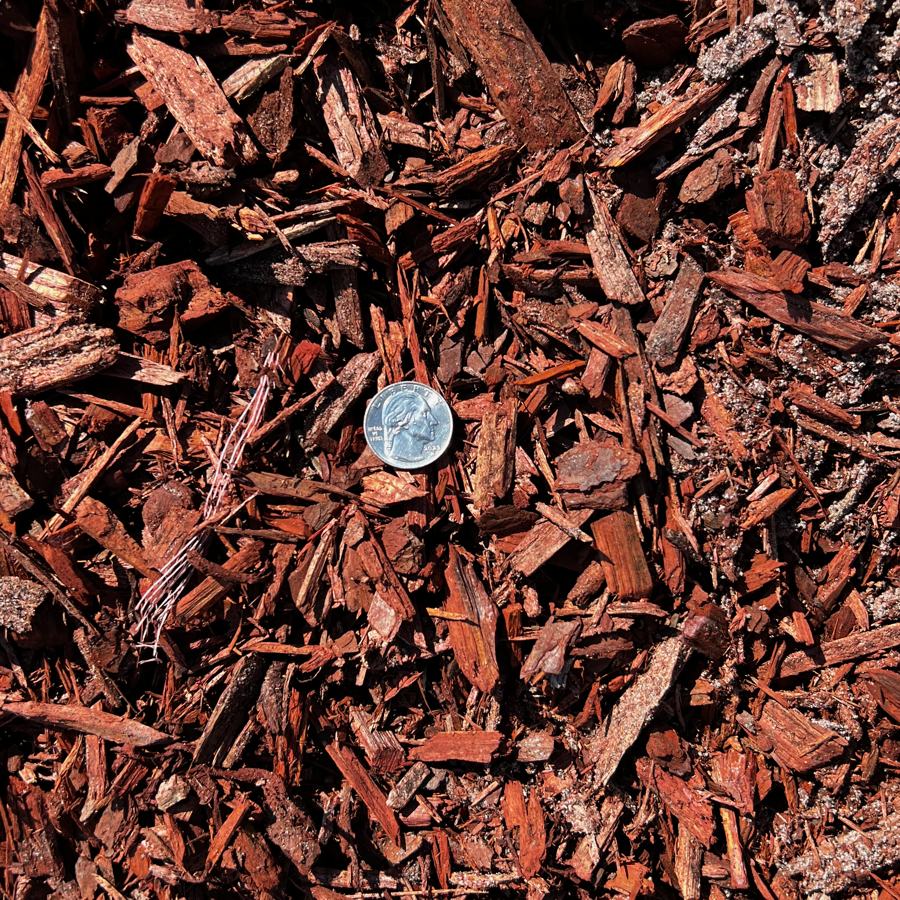 Red Hardwood Mulch material reference