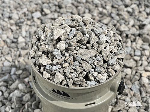Crushed Rock — 1 inch minus material reference