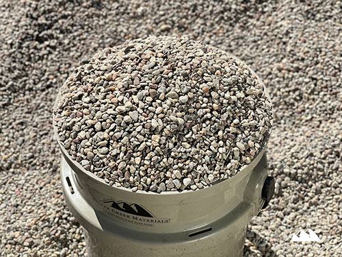 Pea Gravel — 5/16 inch material reference
