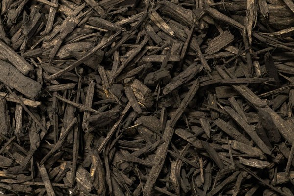 Shredded Black Mulch material reference