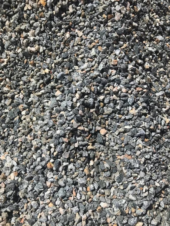 Crushed Stone — 3/8 inch material reference