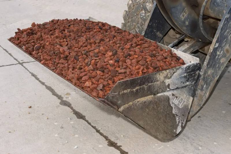 Red Lava Rock material reference