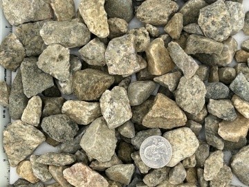 Crushed Stone — 3/4 inch material reference