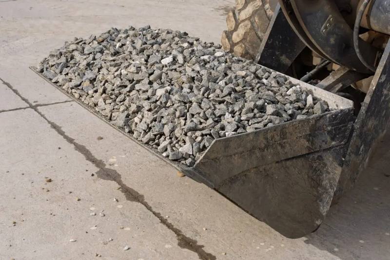 Crushed Gravel — 1 1/2 inch material reference