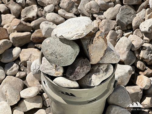 Sabine River Rock — 4–8 inch material reference