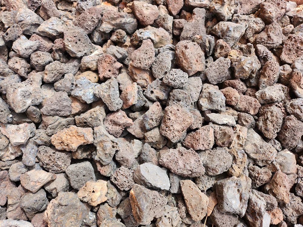 Black Lava Rock material reference