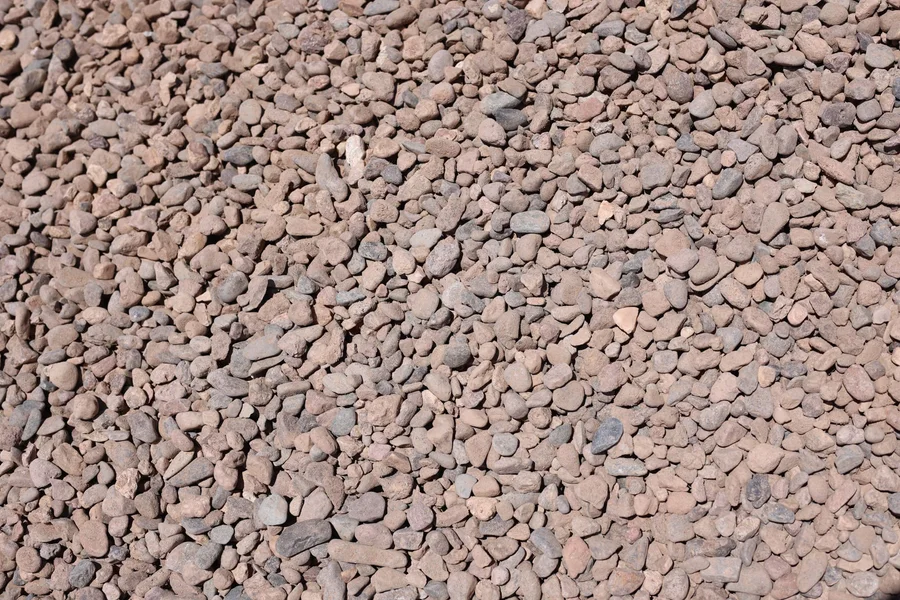 Example of walkway gravel